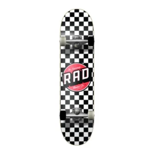 RAD Wheels Checker Complete Skateboard