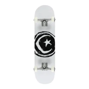 Foundation Skateboards Star & Moon White Complete Skateboard